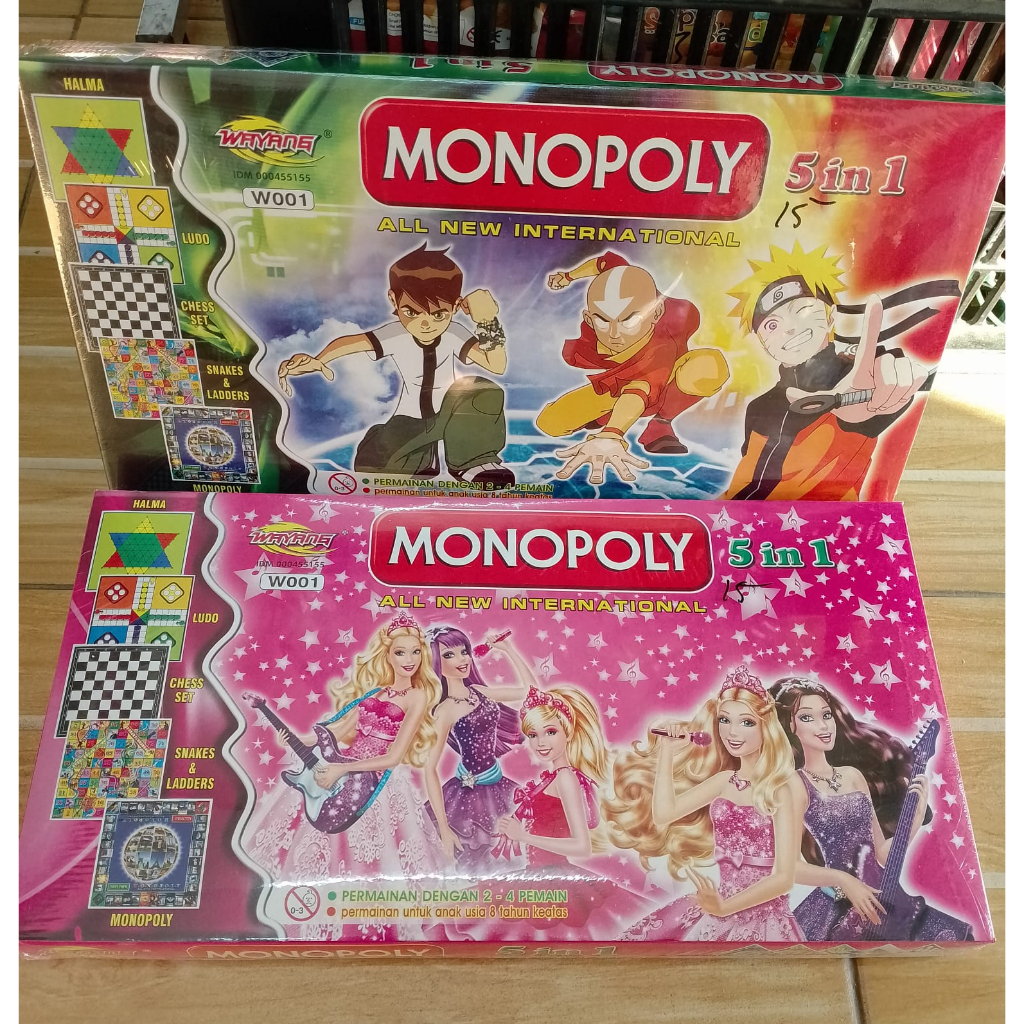 mainan anak monopoli besar w001