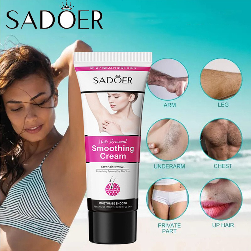 SADOER Hair Removal Cream 50gr | Krim Penghilang Bulu Perontok Bulu Ketiak