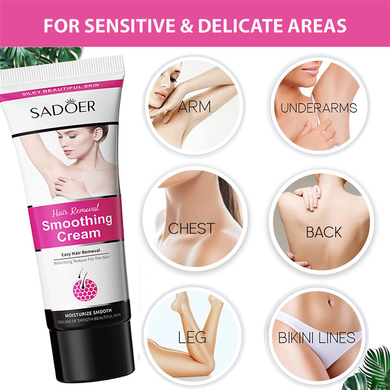 SADOER Hair Removal Cream 50gr | Krim Penghilang Bulu Perontok Bulu Ketiak
