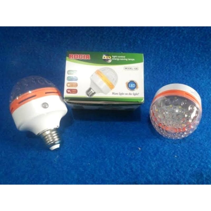 Lampu Bohlam LED 7W 7 Watt ROCIA Sensor Cahaya Putih Terang CDL