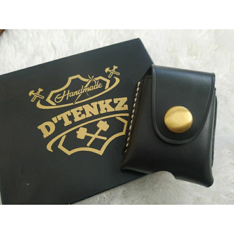Pouch Zippo Tempat zippo kulit asli tenkz2