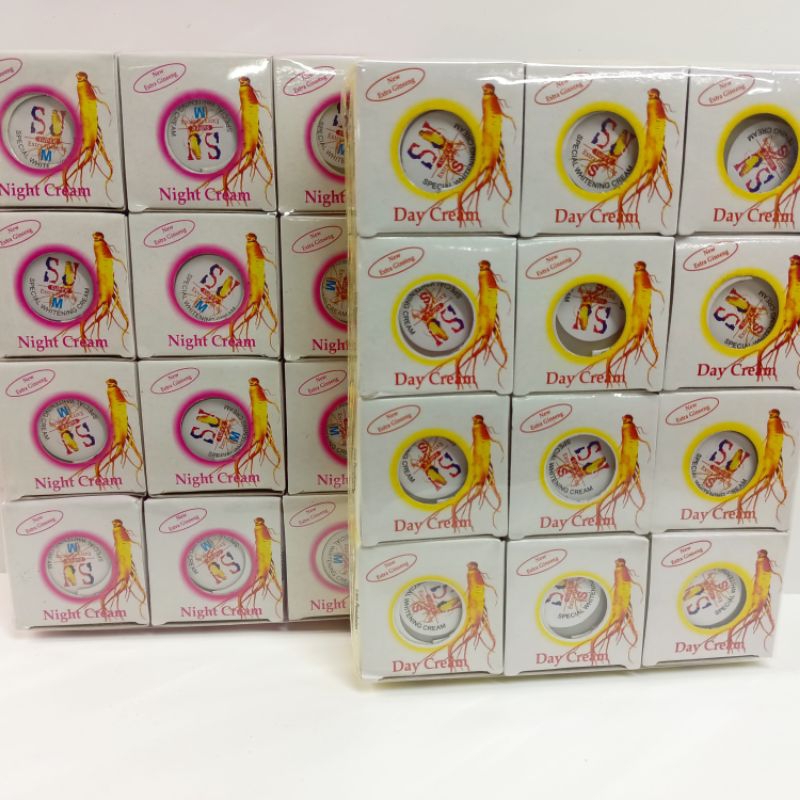 CREAM WAJAH SJ GINGSENG KWALITAS NO.1 ORI / LUSINAN