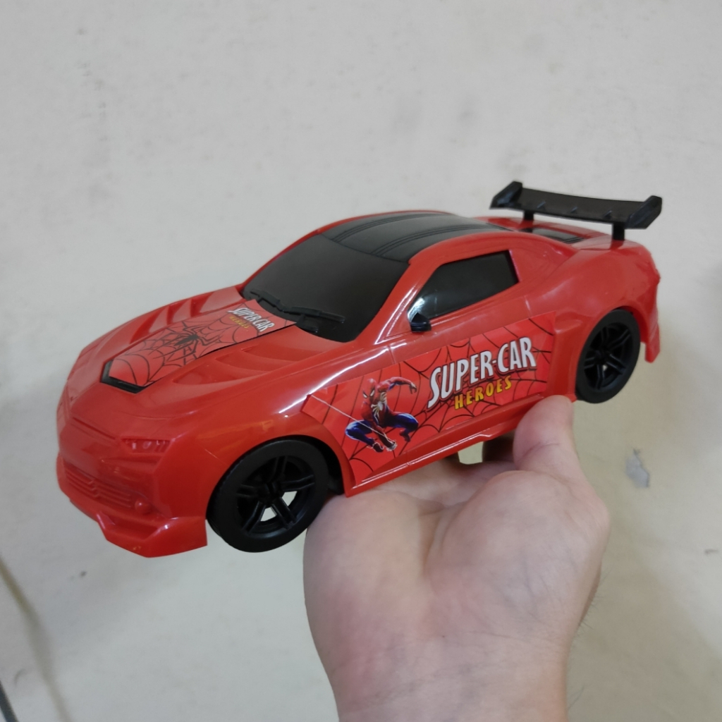 Mainan Mobil Spidermann SuperCar Bump &amp; Go OCT5028