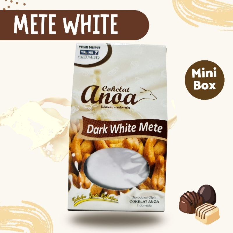 

Cokelat White Mete Mini Box 70g