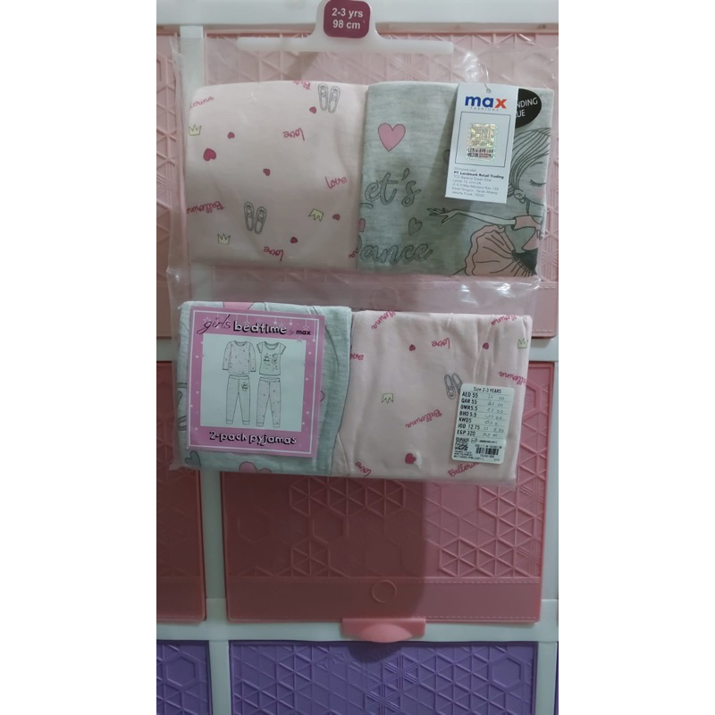 MAX SALE, 2 Pack Pyjamas Lets Dance