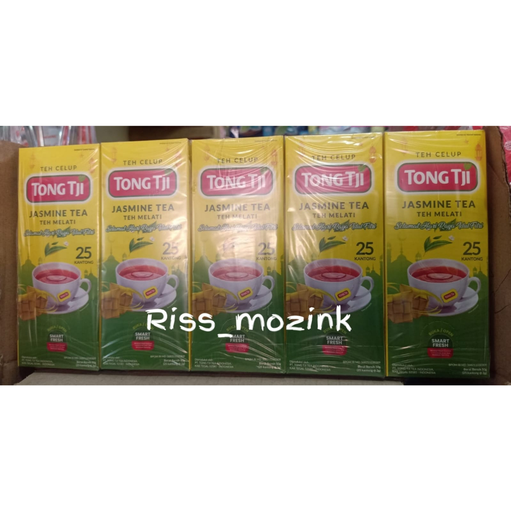 

Tong Tji Jasmine Tea non Amplop 25s, Teh Celup per Pack