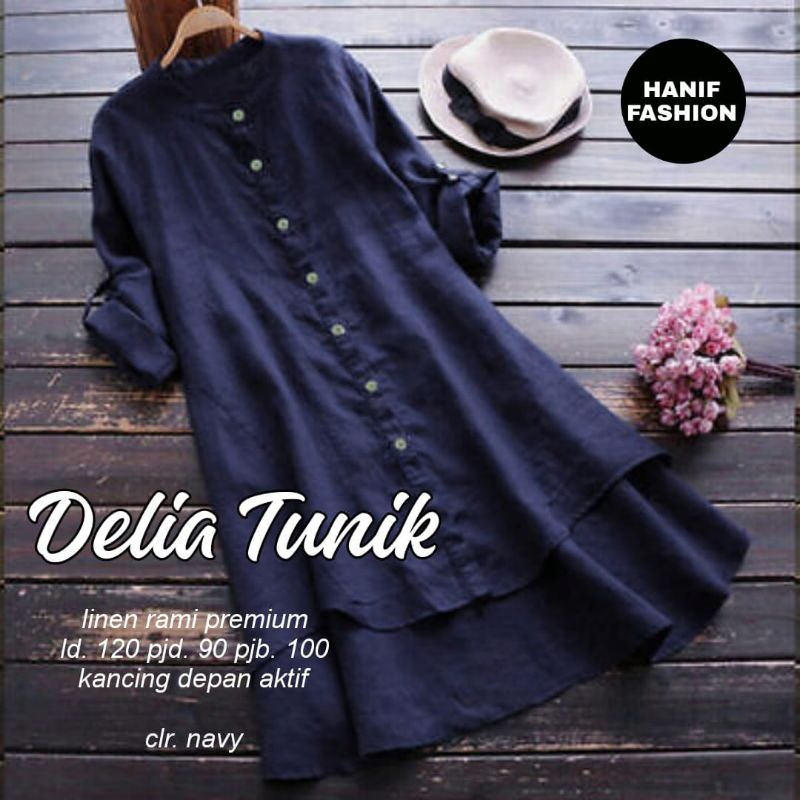 DELIA LONG TUNIK TERBARU