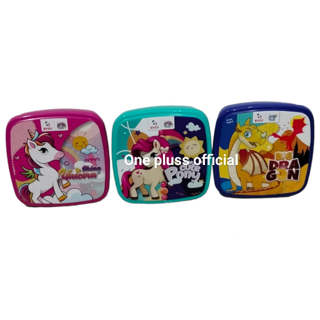 Kotak Makan Tempat Bekal / Lunch Box Lucky Souvenir Ulang Tahun Bahan sangat tebal Biggy