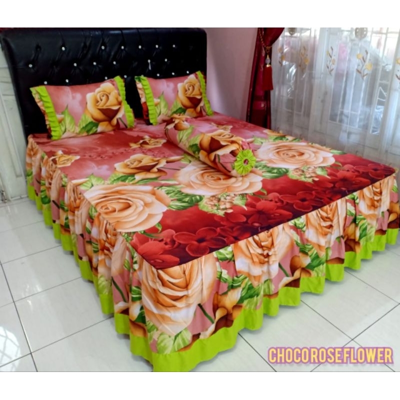 SPREI RUMBAI ukuran 180 cantik