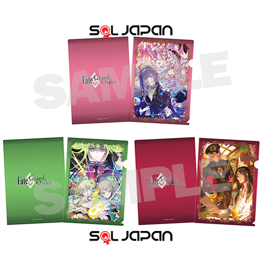 Fate Grand Order FGO AGF 2022 A4 Clearfile Clear File Pretender Oberon Caster Merlin Enkidu Archer P