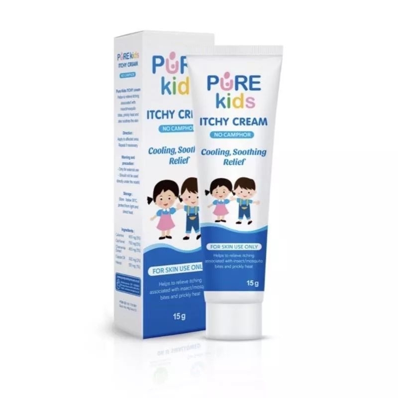 Pure Baby Pure Kids Itchy Cream 15gr Krim Untuk Gatal