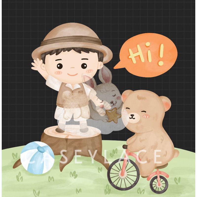 Custom Gambar illustrasi Req By Customer / Custom Case / Macbook