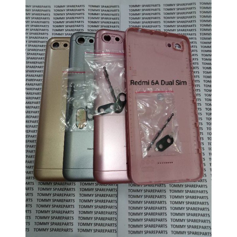 BACKDOOR TUTUP BELAKANG XIAOMI REDMI 6A SINGLE SIM ORIGINAL