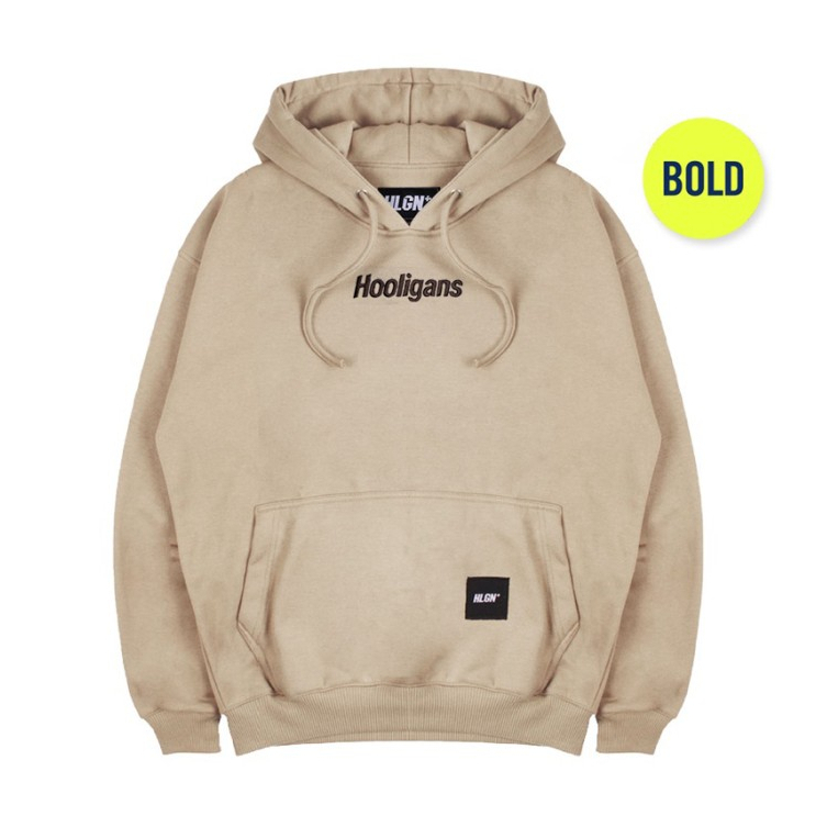 HOOLIGANS Hoodie Bold Analogue - Cream
