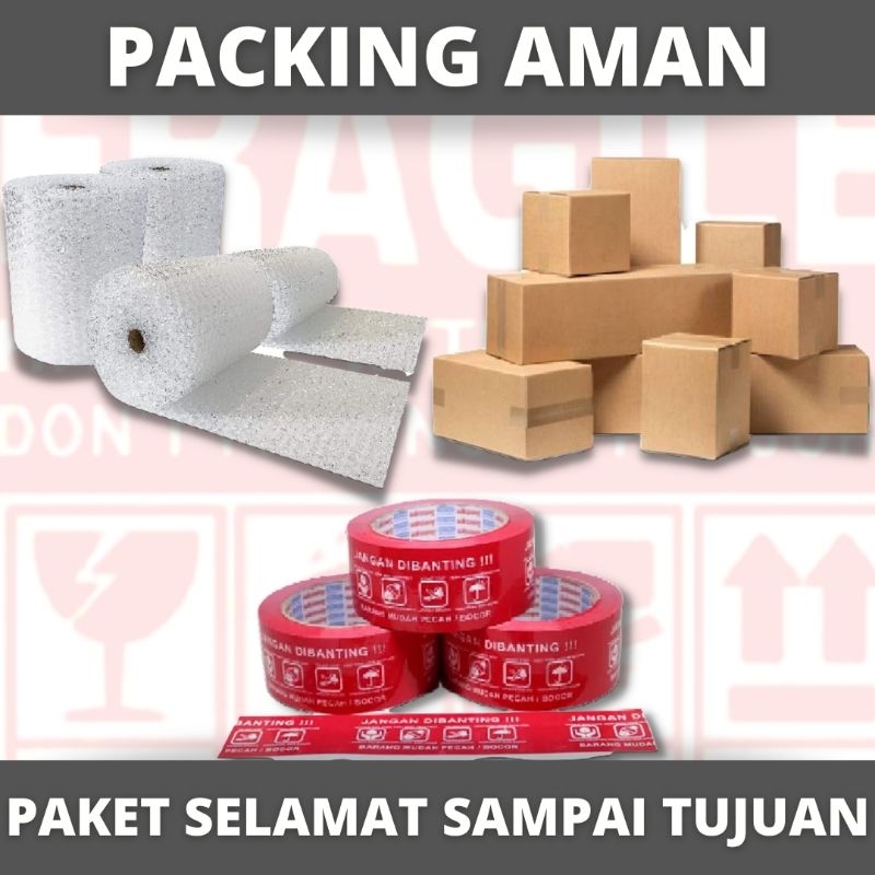 

Extra Packing Bubble Warp | 100% Garansi Uang Kembali