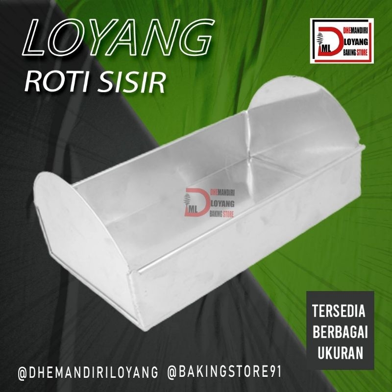Loyang roti sisir tebal/ cetakan roti sisir almnium/cetakan roti sobek