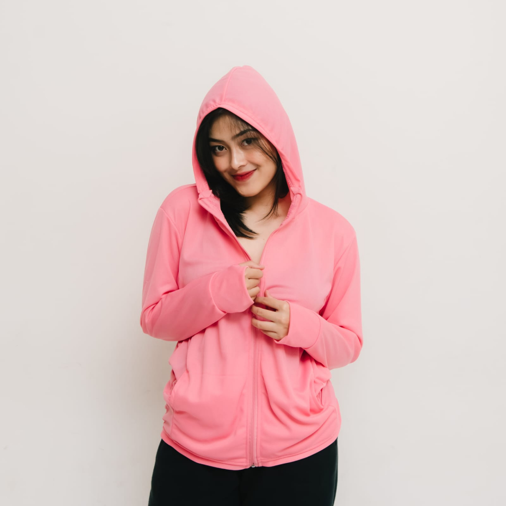 Jaket Wanita anti UV Jaket Anti Matahari Parasut Waterproof Sun
