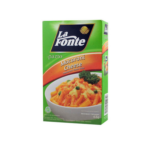 

La Fonte Maccaroni Cheese Instant Box 63gr