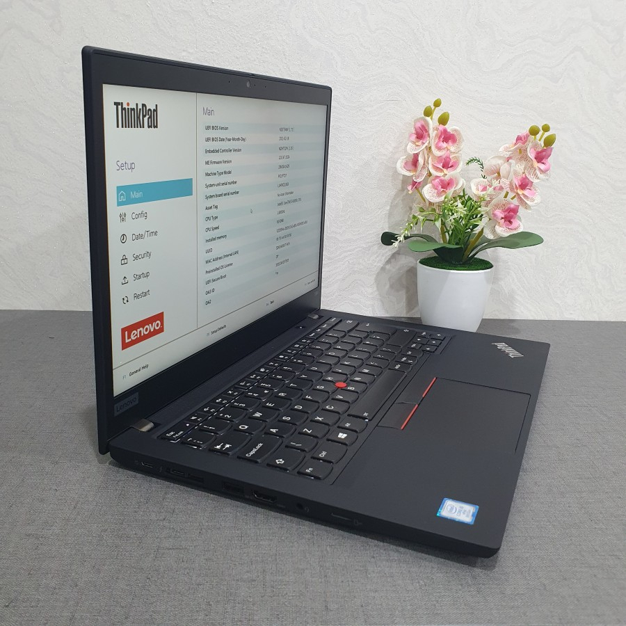 Laptop Touchscreen Lenovo Thinkpad T490 Intel Core i5-8365U RAM 8GB SSD 256GB 512GB 14&quot; FHD Win 10 Bergaransi Berkualitas