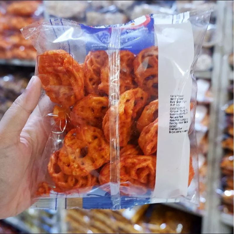 

Cemilan Enak Kerupuk Kriwil Kriting Pedas - snack Murah Tradisional Khas Bandung - Snack Murah Bandung