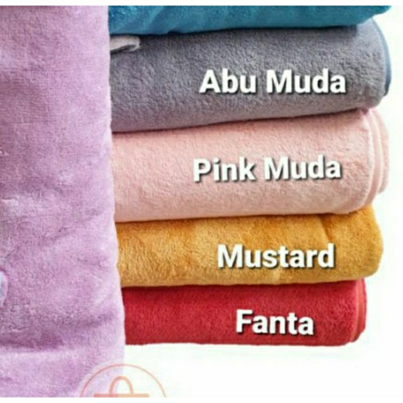 Handuk Bayi Lembut Microfiber SUPER 100x50/140×70 cm Lembut Jumbo / Handuk Anak Baby Newborn Handuk Kuping