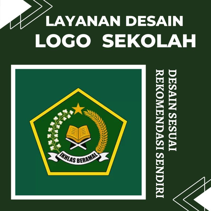 JASA PEMBUATAN DESAIN LOGO SEKOLAH