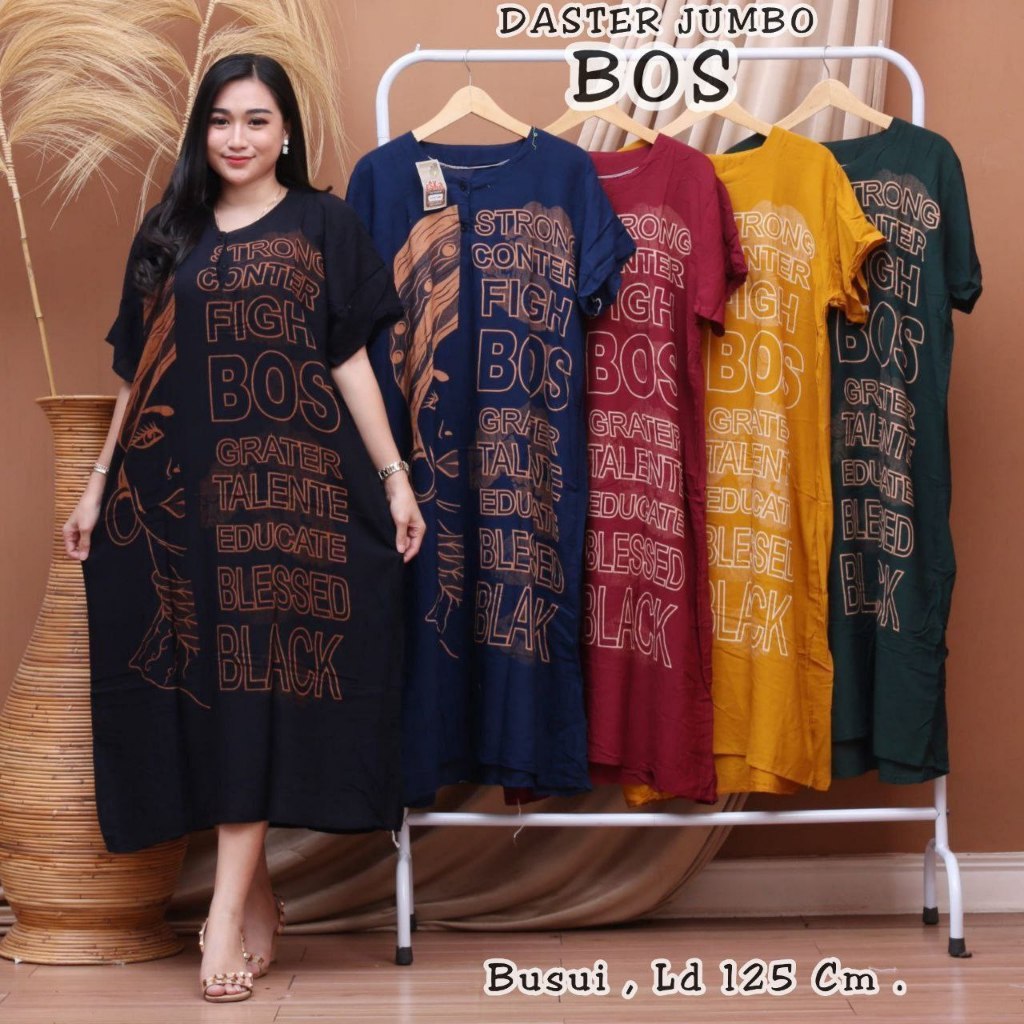 DASTER JUMBO B0SE GC RUBY- LUDO CABUT DAUN BATIK MOTIF CANTIK UKURAN ALLSIZE JUMBO BIGSIZE OVER SIZE