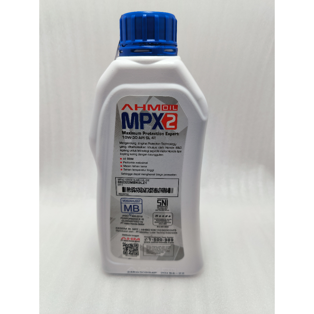 Oli Mpx2 0.65L perbotol