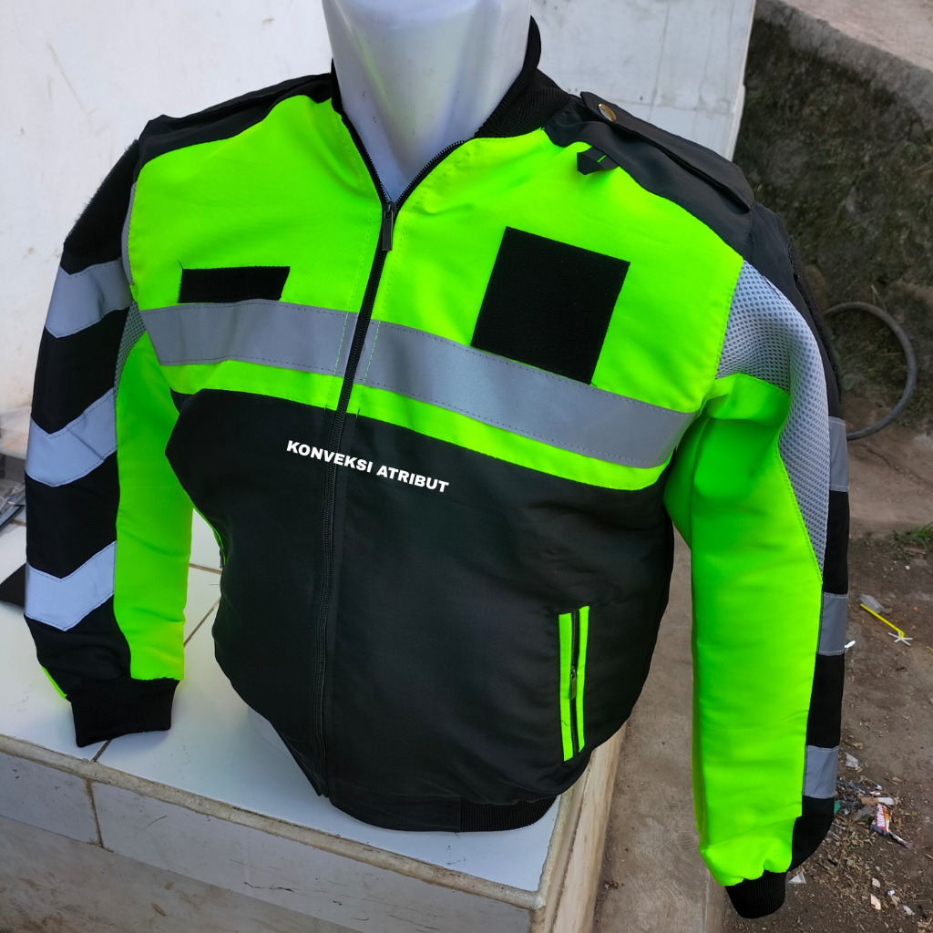 jaket patwal touring bikers  motor pria