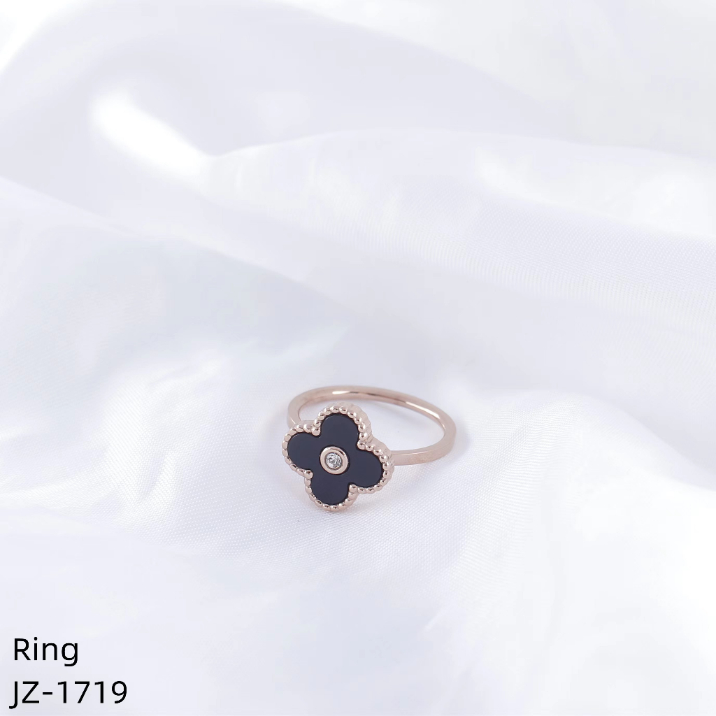 Cincin Titanium Mata Warna Warni Perhiasan Fashion 1719