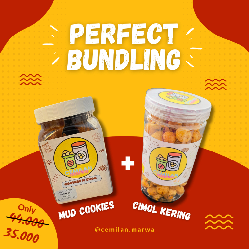 

BUNDLING PAKET - MUD COOKIES + CIMOL KERING PEDAS