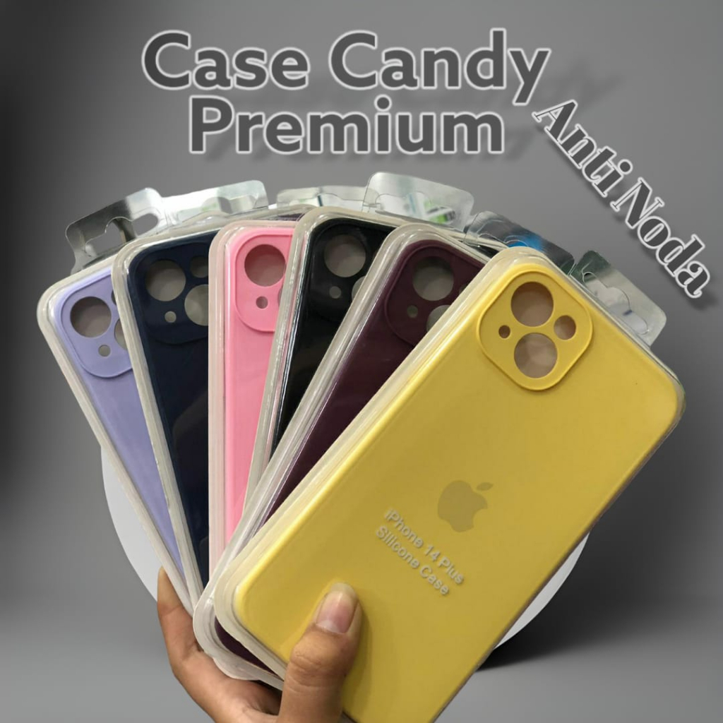 Case Candy Premium ANTI NODA iPhone ALL TYPE Silicon Premium Anti Pena