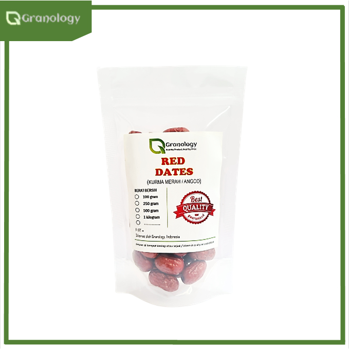 Kurma Merah / Red Dates / Angco (100 gram) by Granology