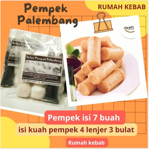 

Pempek Palembang Frozen Pempek dan Cuko enak Mantap