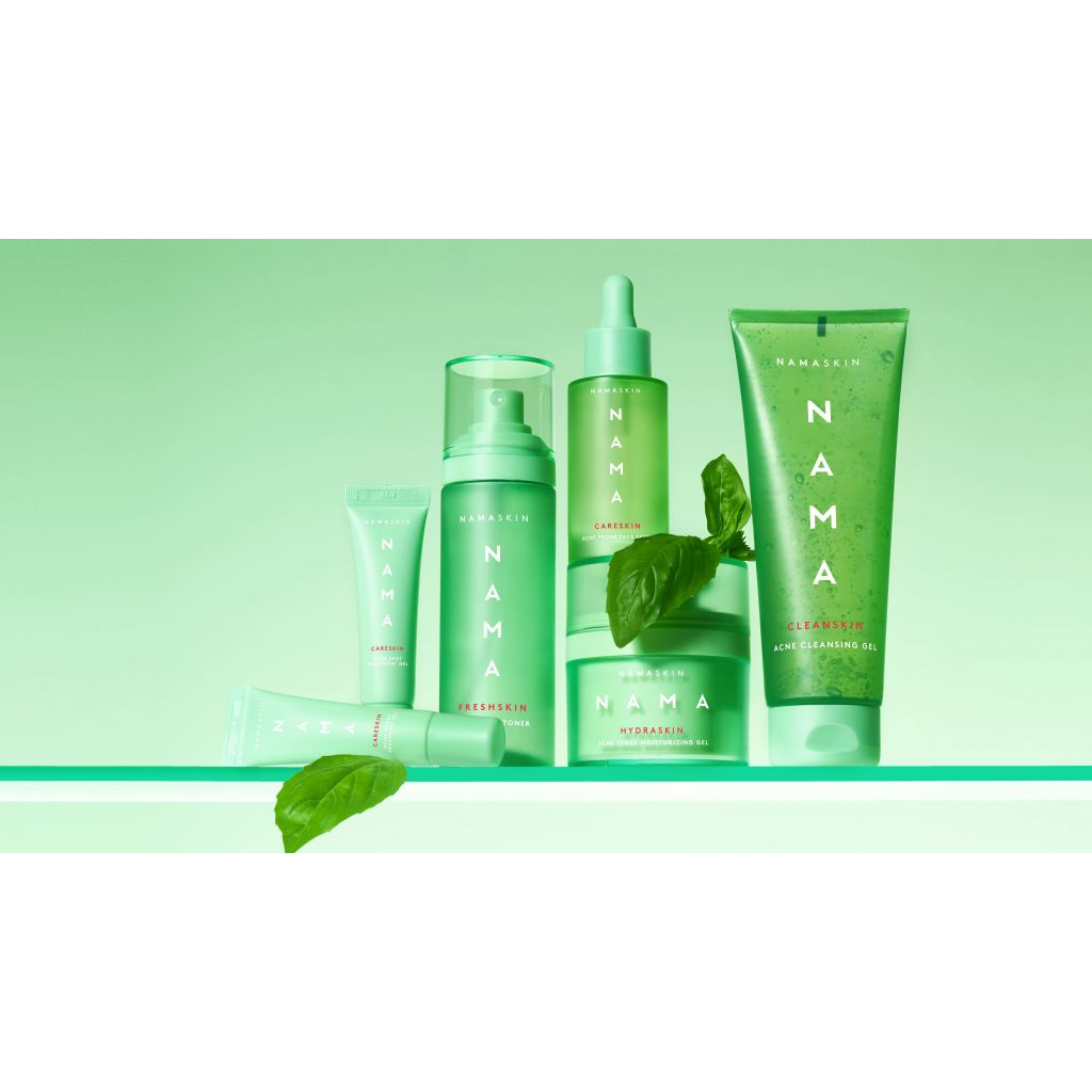 NAMA BEAUTY ACNE FREE Cleansing Gel (Facial Wash) | Toner | Serum | Moisturizer (Pelembap) | Spot Gel (Totolan) ❤ jselectiv ❤ NAMA by LUNA MAYA - ORI✔️BPOM✔️COD✔️