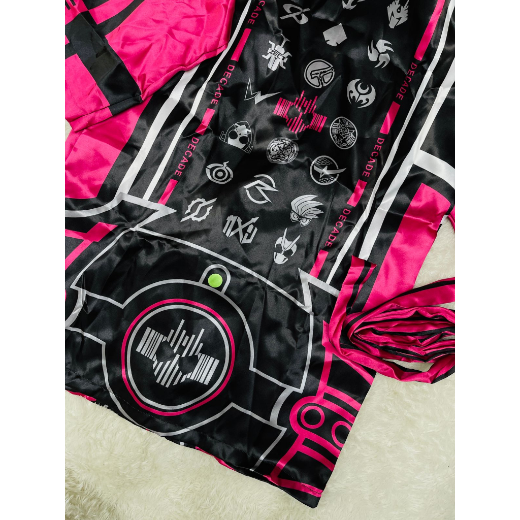 Kimono Kamen Rider Decade Pink Fullprint Anime Manga Premium Unisex