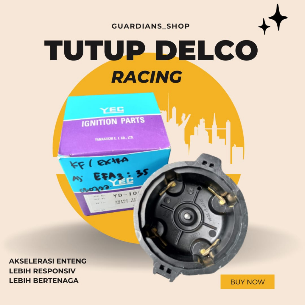 Tutup delco racing Kijang (4k 5k 7k), Karimun, Katana, Carry, Sidekick