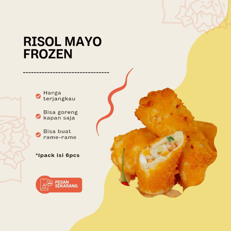 

RISOL MAYO FROZEN HOMEMADE