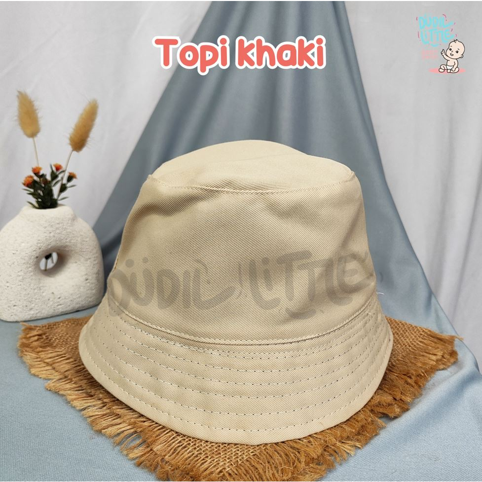 Topi Bucket Anak Laki Laki / Perempuan, Topi Fahion Korea Polos