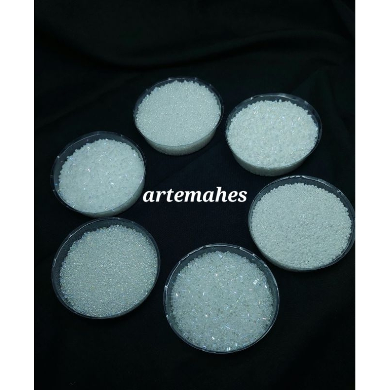 10gr payet jepang MGB ASLI variasi putih/payet kebaya/payet baju nikah