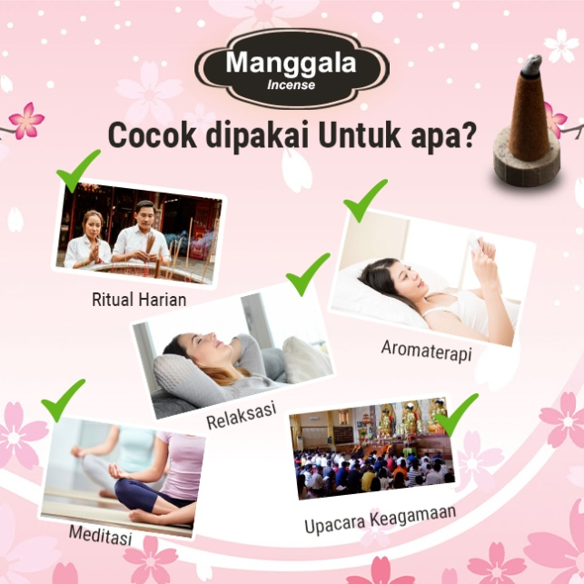 Dupa/ Hio Wangi Harum kerucut/ cone Manggala celup 50 pcs/pack Success 988