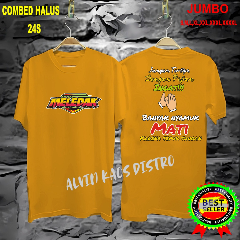 Terviral Kaos dtf new mldk jangan tertipu dgn pujian KAOS MURAH  Kaos Putih Hitam Kaos Terlaris No 1 Promo Diskon