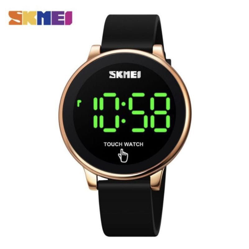 (Grosir)Skmei Jam Tangan pria Digital 1842 Digital Touch Scren Strap Rubber/Karet(Cod Dikirim Jakarta)