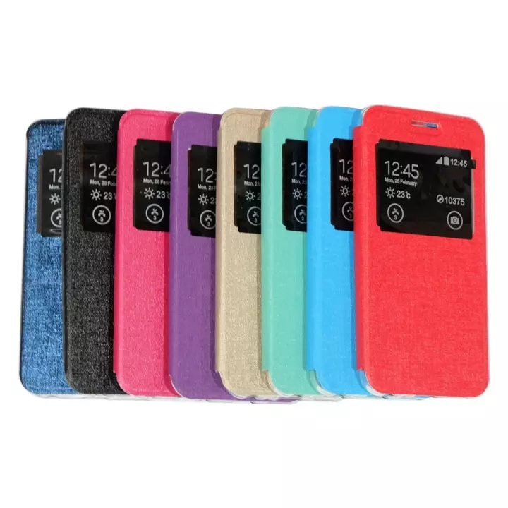 AIMI Samsung E700 E7 2015 FlipShell / Flip Cover  / Leather Case  / Casing Sarung Flip Shell Softcase