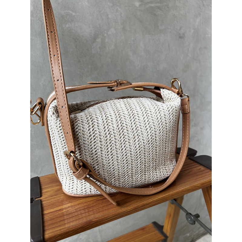 RARA - LUINO bag import tas rajut sling bag wanita