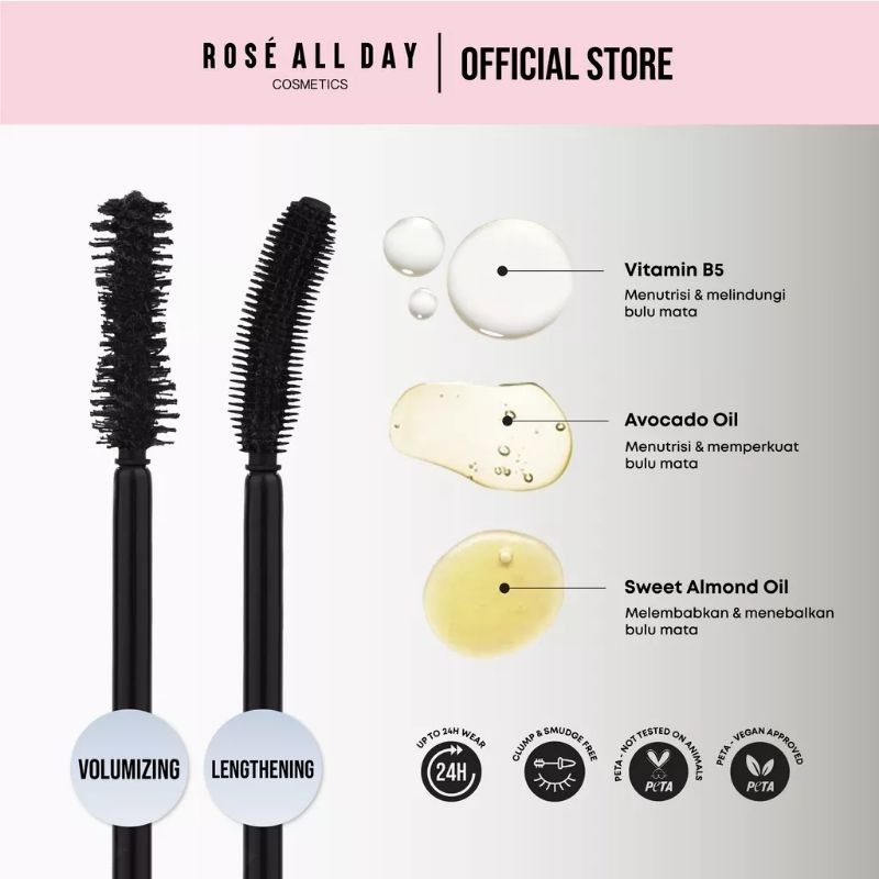 Rose All Day Thunder Lash Mascara