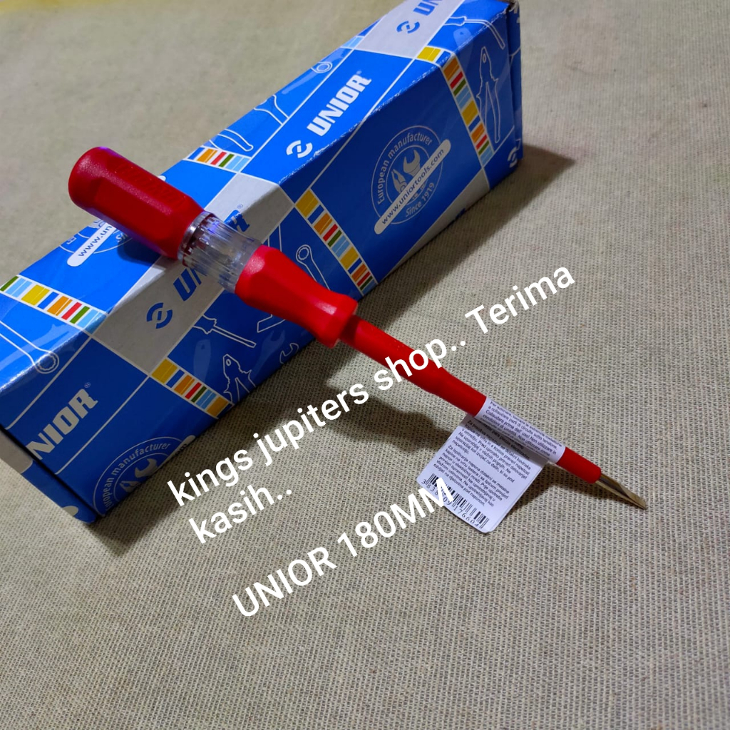 TESPEN pln UNIOR 140mm 180mm ATAU IWT MERK LAIN tes pen obeng listrik ac