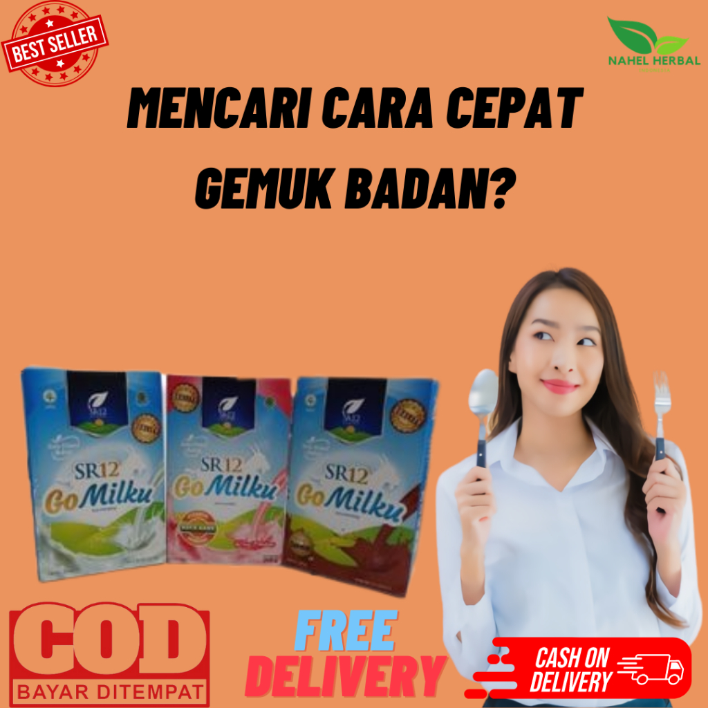 Tingkatkan Kesehatan Dan Gemuk Badan Dengan Susu Gomilku Untuk Pria Wanita - Cod Vitamin Penggemuk B