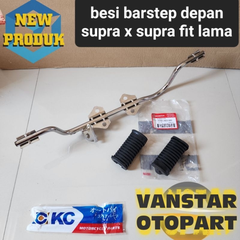 BARSTEP SUPRA X LAMA SUPRA X 100 SUPRA FIT LAMA WARNA CHROME