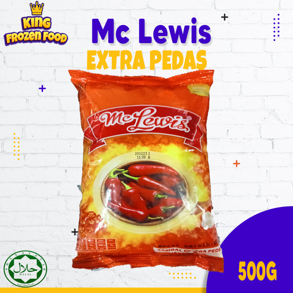 Mc Lewis Sauce Chili/Saus Cabe/Extra Pedas 500G